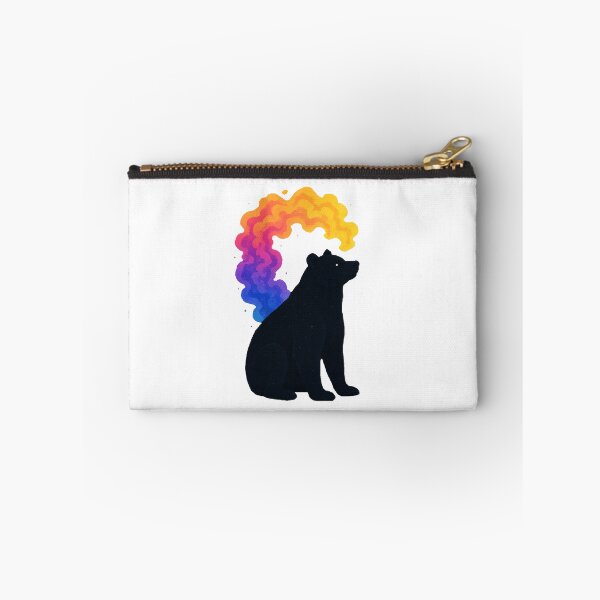 Item preview, Pixel Art Cosmic Bear with Colorful Smoke designed and sold by retro_pixel.