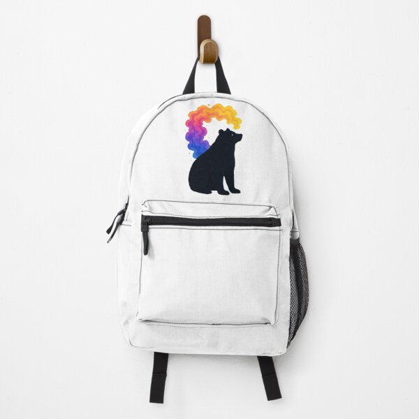 Item preview, Pixel Art Cosmic Bear with Colorful Smoke designed and sold by retro_pixel.