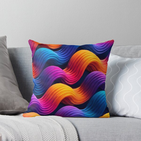 Item preview, Chromatic Flow – 3D Interwoven Abstract designed and sold by Lizzie-110.
