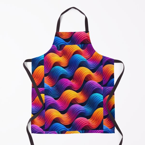 Item preview, Chromatic Flow – 3D Interwoven Abstract designed and sold by Lizzie-110.