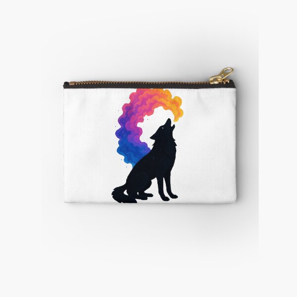 Item preview, Pixel Art Cosmic Wolf with Colorful Smoke designed and sold by retro_pixel.