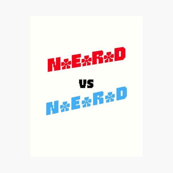 Item preview, Nerd Vs Nerd  designed and sold by pikeprints.