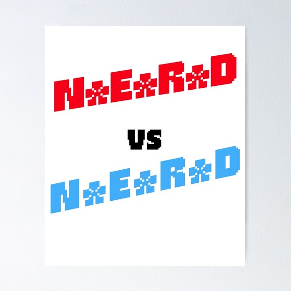 Item preview, Nerd Vs Nerd  designed and sold by pikeprints.
