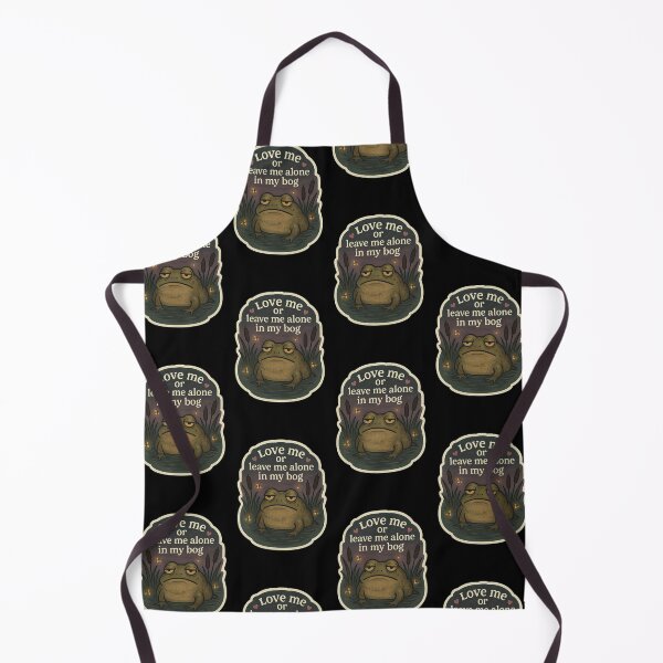 Item preview, Frog "Love Me or Leave Me Alone in my Bog!" designed and sold by gorff.
