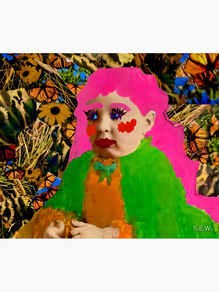 Thumbnail 5 von 5, Mauspad, Neon Viktorianisches Baby designt und verkauft von S-E-W.