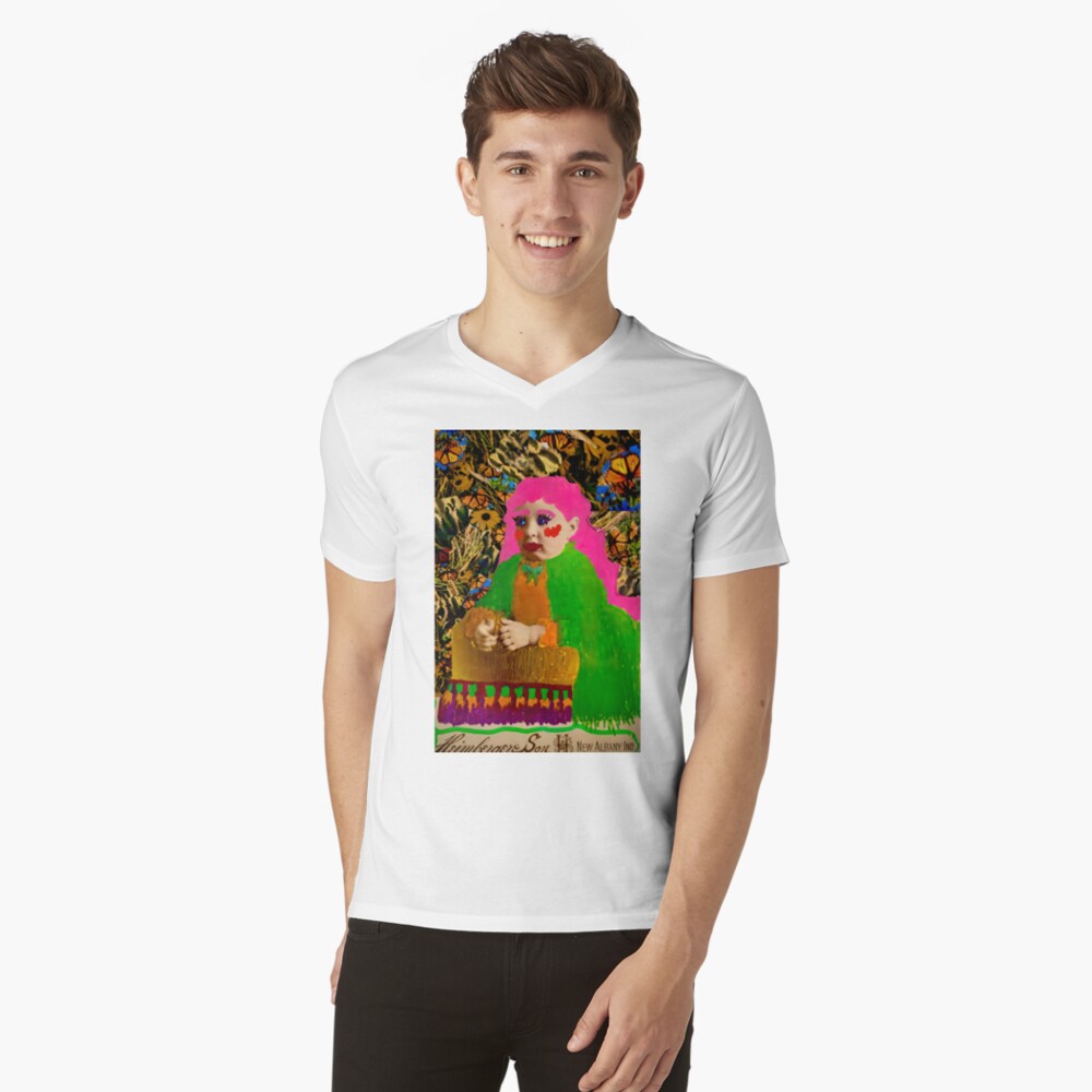 Artikel-Vorschau von T-Shirt mit V-Ausschnitt, designt und verkauft von S-E-W.