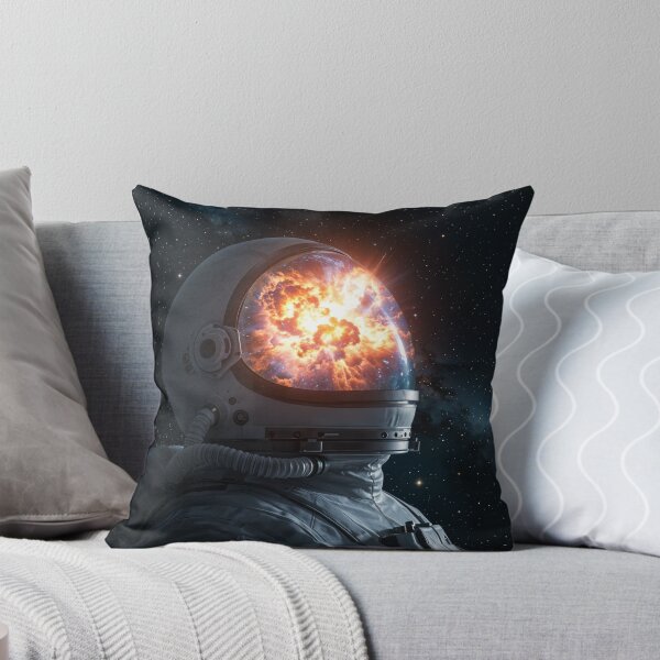 Item preview, Exploding Mind Astronaut – Surreal Space Art designed and sold by Collision19.