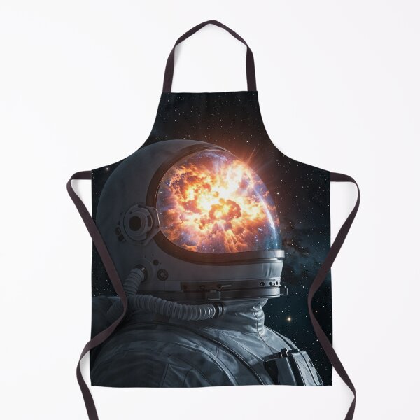 Item preview, Exploding Mind Astronaut – Surreal Space Art designed and sold by Collision19.