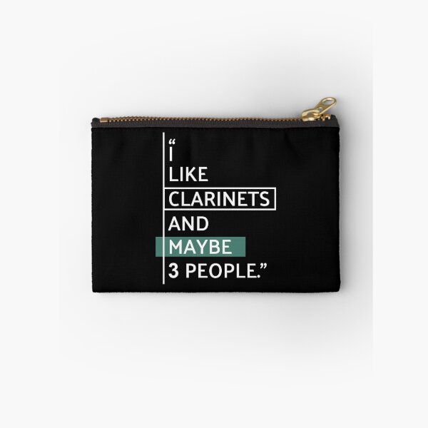 Item preview, I Like Clarinets Funny Quote designed and sold by MaryAller.