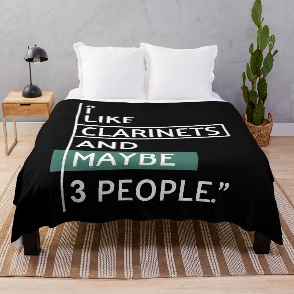 Item preview, I Like Clarinets Funny Quote designed and sold by MaryAller.