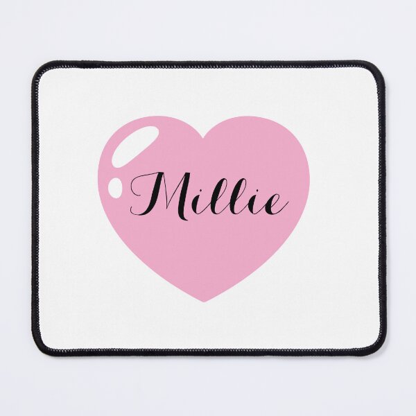 Item preview, Millie Name with Pink Heart  designed and sold by Monika Howarth.