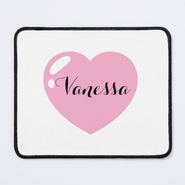 Item preview, Vanessa Name with Pink Heart  designed and sold by Monika Howarth.