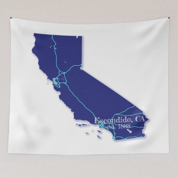 Item preview, Escondido, CA [Azul] designed and sold by PhilbonianDezin.
