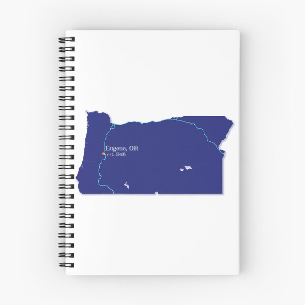 Item preview, Eugene, OR [Blue] designed and sold by PhilbonianDezin.