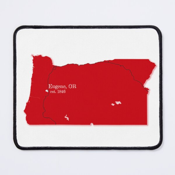 Item preview, Eugene, OR [Red] designed and sold by PhilbonianDezin.