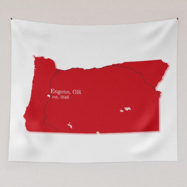 Item preview, Eugene, OR [Red] designed and sold by PhilbonianDezin.