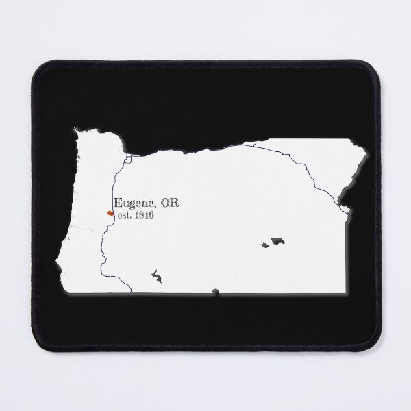 Item preview, Eugene, OR [White] designed and sold by PhilbonianDezin.