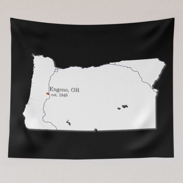 Item preview, Eugene, OR [White] designed and sold by PhilbonianDezin.