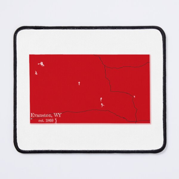Item preview, Evanston, WY [Red] designed and sold by PhilbonianDezin.