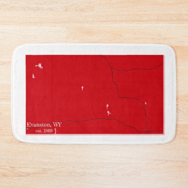 Item preview, Evanston, WY [Red] designed and sold by PhilbonianDezin.