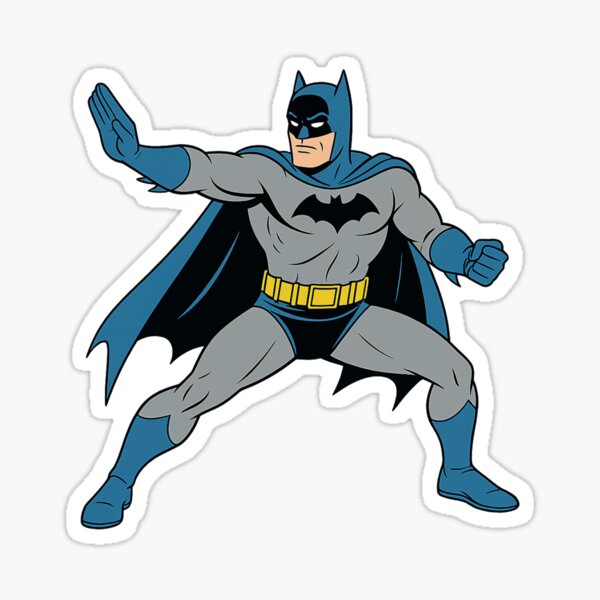 Item preview, Illustration de Batman Silver Age designed and sold by Action Heroes Stuff.