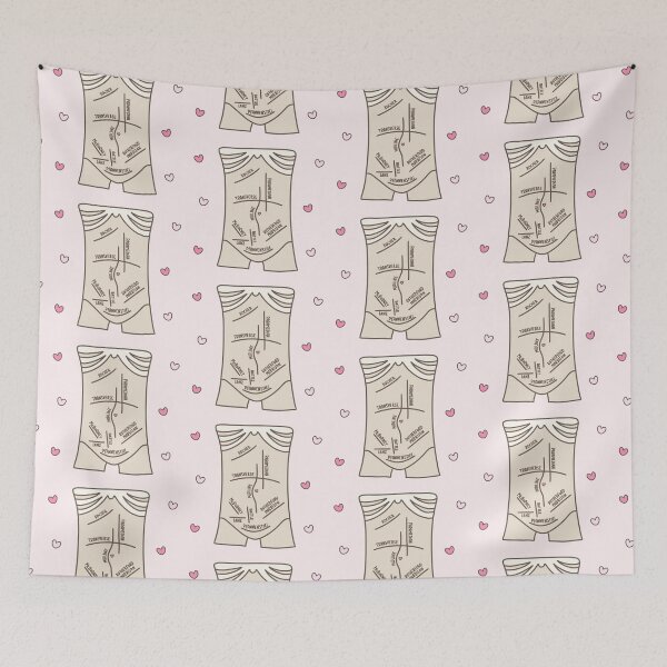 Item preview, Hand Drawn Abdominal Incisions With Hearts designed and sold by SofiaSava01.