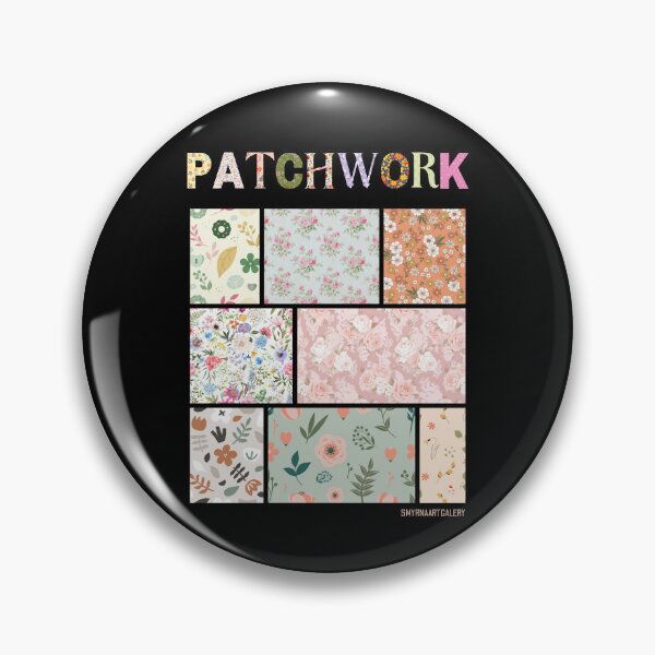 Item preview, Patchwork Floral Boho Collage T-Shirt for Cottagecore Lovers designed and sold by SmyrnaArtGalery.