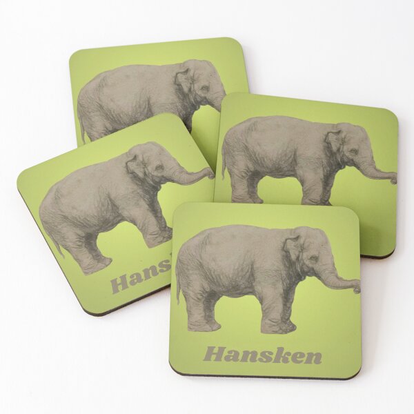 Item preview, Hansken, a sketch Rembrandt made of the first elephant he saw designed and sold by Union of Notable Heretics, Idlers, and Poets.