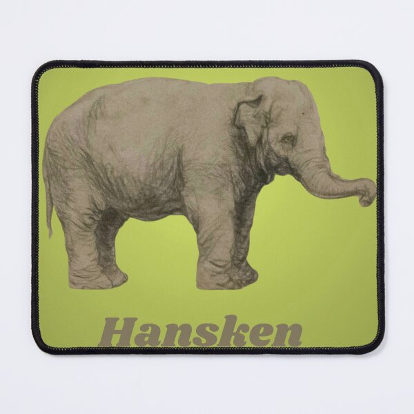 Item preview, Hansken, a sketch Rembrandt made of the first elephant he saw designed and sold by Union of Notable Heretics, Idlers, and Poets.