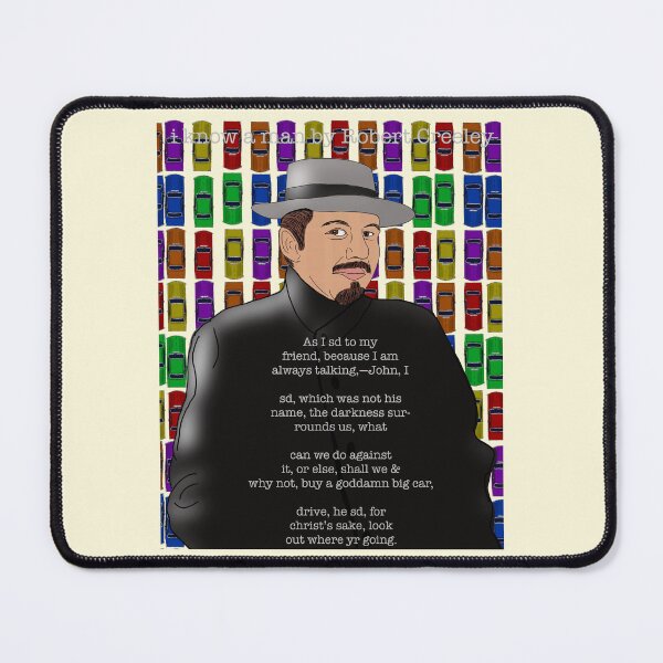 Item preview, i know a man by Robert Creeley designed and sold by TLBugg.