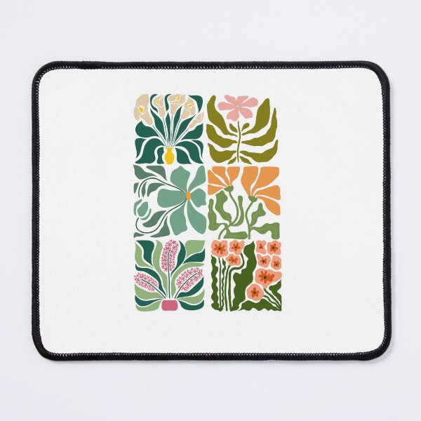 Item preview, Abstract floral mosaic designed and sold by BayPrints.