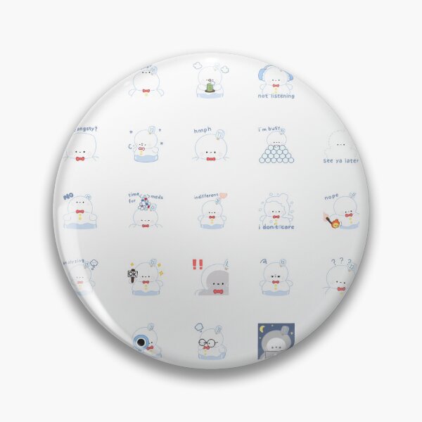 Item preview, Zayne Snowman Sticker Pack designed and sold by DandeeLionWish.
