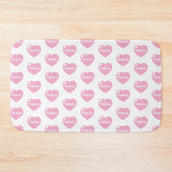 Item preview, Babcia Name with Pink Heart  designed and sold by Monika Howarth.