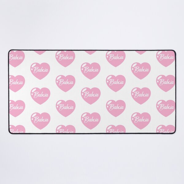 Item preview, Babcia Name with Pink Heart designed and sold by Artbymonika.