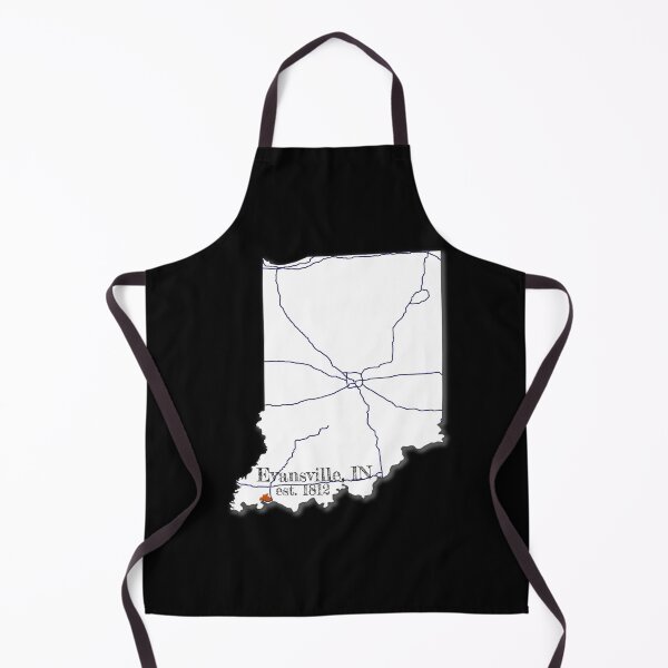 Item preview, Evansville, IN [White] designed and sold by PhilbonianDezin.