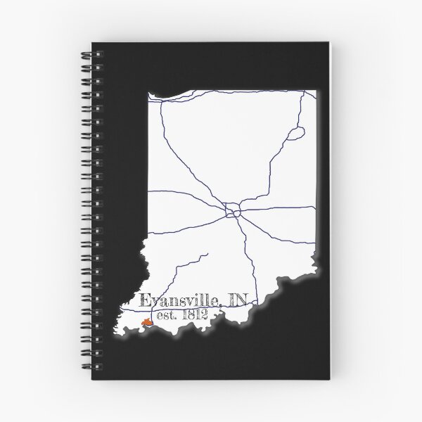 Item preview, Evansville, IN [White] designed and sold by PhilbonianDezin.