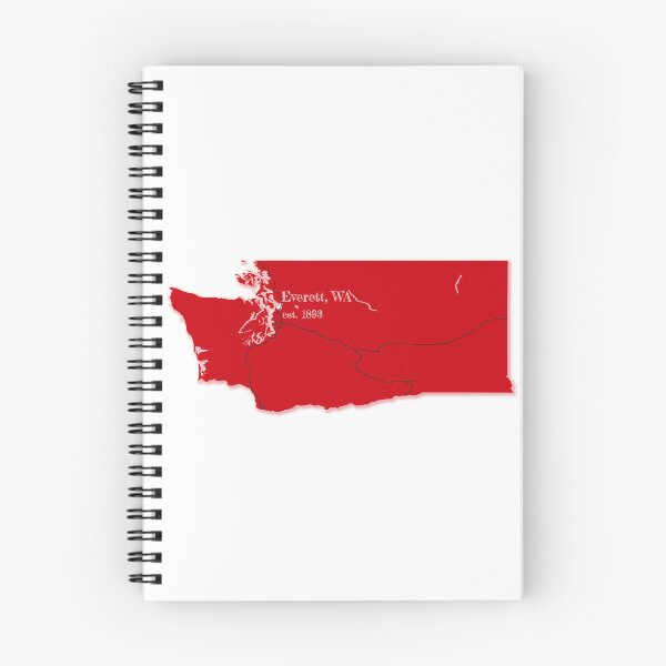 Item preview, Everett, WA [Red] designed and sold by PhilbonianDezin.
