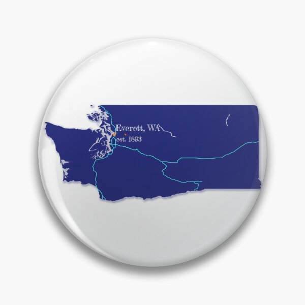 Item preview, Everett, WA [Blue] designed and sold by PhilbonianDezin.
