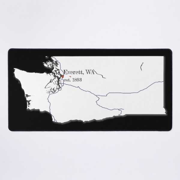 Item preview, Everett, WA [White] designed and sold by PhilbonianDezin.
