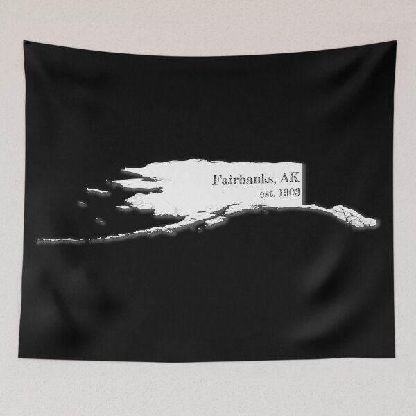 Item preview, Fairbanks, AK [White] designed and sold by PhilbonianDezin.