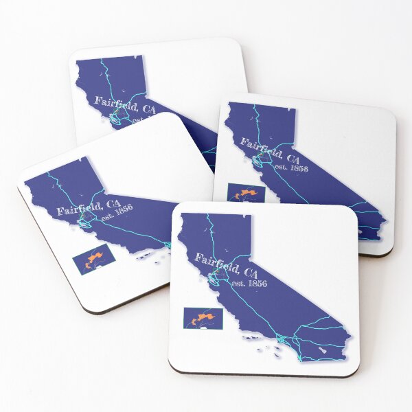 Item preview, Fairfield, CA [Blue] designed and sold by PhilbonianDezin.