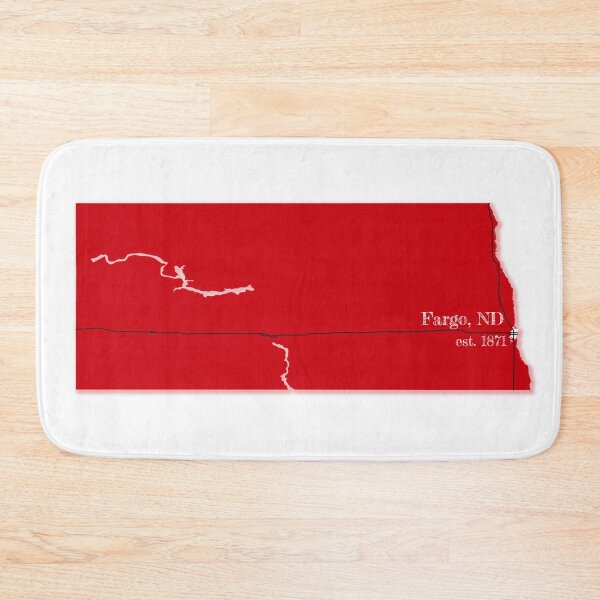 Item preview, Fargo, ND [Red] designed and sold by PhilbonianDezin.