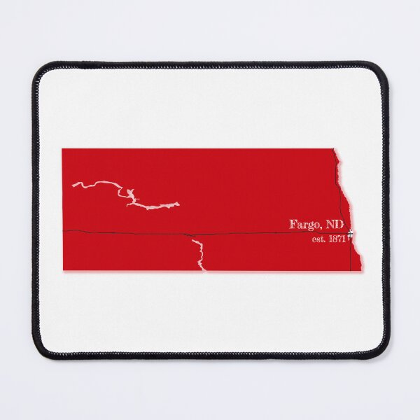 Item preview, Fargo, ND [Red] designed and sold by PhilbonianDezin.