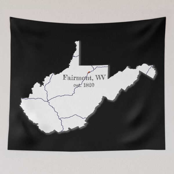 Item preview, Fairmont, WV [White] designed and sold by PhilbonianDezin.