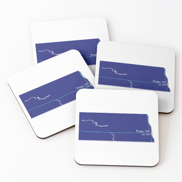 Item preview, Fargo, ND [Blue] designed and sold by PhilbonianDezin.