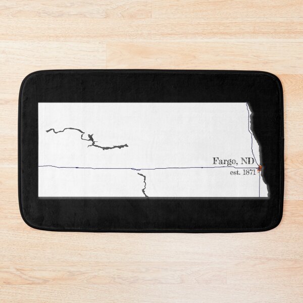 Item preview, Fargo, ND [White] designed and sold by PhilbonianDezin.