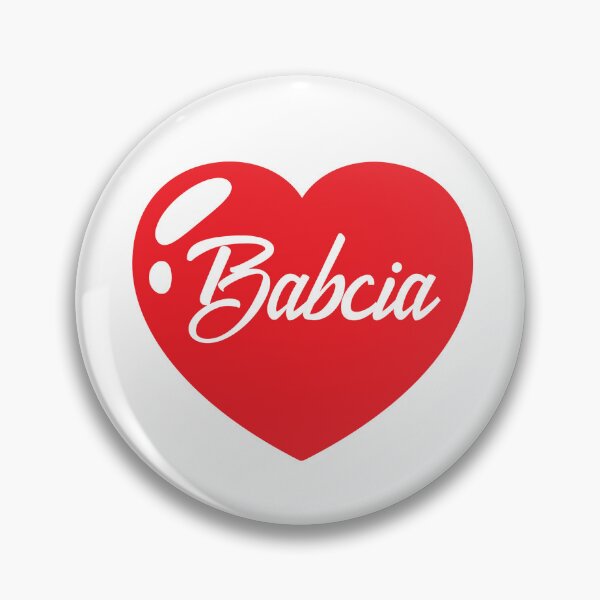 Item preview, Babcia Name with Red Heart  designed and sold by Artbymonika.
