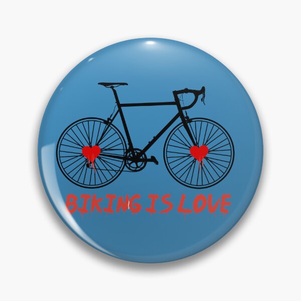 Item preview, Biking Is Love designed and sold by RoydonRoadTees.