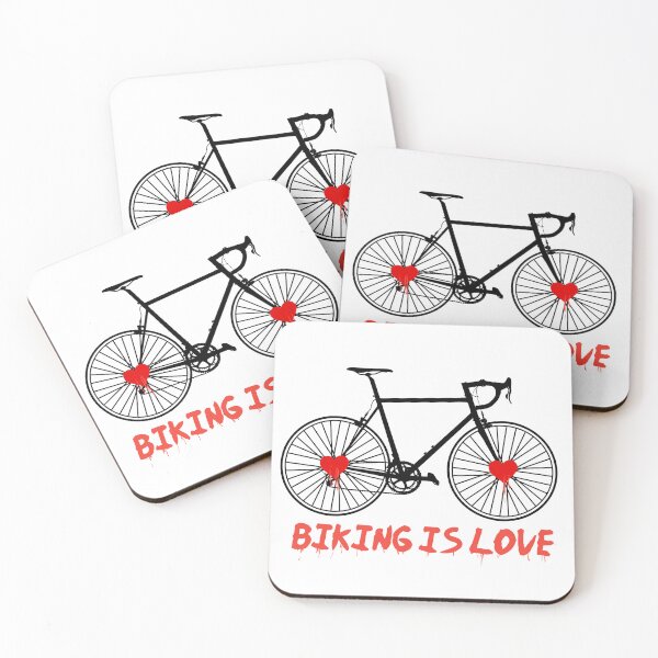 Item preview, Biking Is Love designed and sold by RoydonRoadTees.