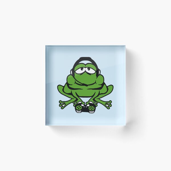 Item preview, Frog Gamer Headset Voice Chat PC Gaming Console designed and sold by shirt-o-mat.